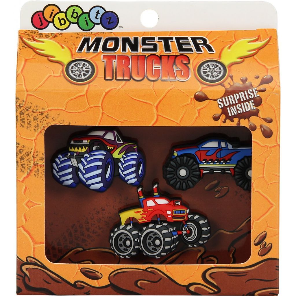  Crocs - MST Monster Trucks 3 Pk - Card Jibitz 