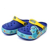  Crocs - Giày lười trẻ em Unisex CrocsLights Finding Dory ClogK Cerulean Blue Lemon  202881-4AX (Xanh họa tiết) 