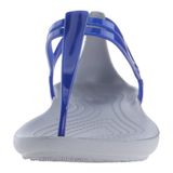  Crocs - Giày xăng đan nữ Isabella T-strap Cerulean Blue 202467-4O5 (Xám) 