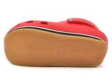  Crocs - RETRO Giày Lười Clog KIDS RED/BLACK Bé Trai / Bé Gái 