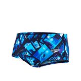  Speedo - Quần Bơi Nam Allover Aquashort Endurance 10® 14cm Brief Print 32 Navy/Blue 