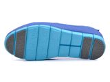  Crocs - Stretch Sole Microsuede Giày Loafer W Cerulean Blue/Electric Blue Nữ 
