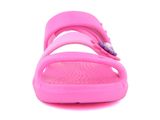  Crocs - Keeley Petal Charm Giày Sandal PS Neon Magenta/Carnation Bé Gái 