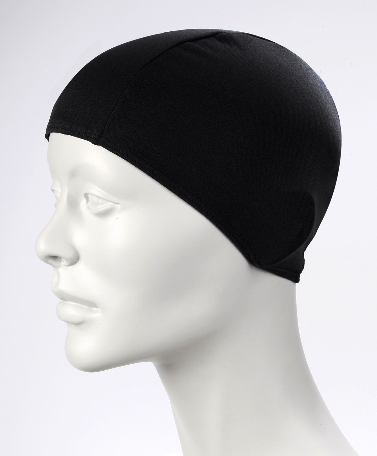  Speedo - Nón Bơi Người Lớn Polyester Vải (Đen) 