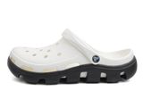  Crocs - Duet Sport Giày Lười Clog White/Black Nam/Nữ Unisex 