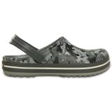  Crocs - Giày lười Unisex Crocband Camo Clog Charcoal Unisex 203191-025 (Camo) 