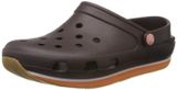  Crocs - RETRO Giày Lười Clog ESPRESSO/PUMPKIN Nam/Nữ Unisex 