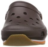  Crocs - RETRO Giày Lười Clog ESPRESSO/PUMPKIN Nam/Nữ Unisex 