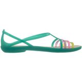  Crocs - Giày xăng đan nữ Isabella Sandal W Island Green 202465-376 (Xanh) 