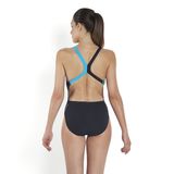 Speedo - Monokini Nữ Endurance+ Placement Digital Powerback (Black/Blue) 