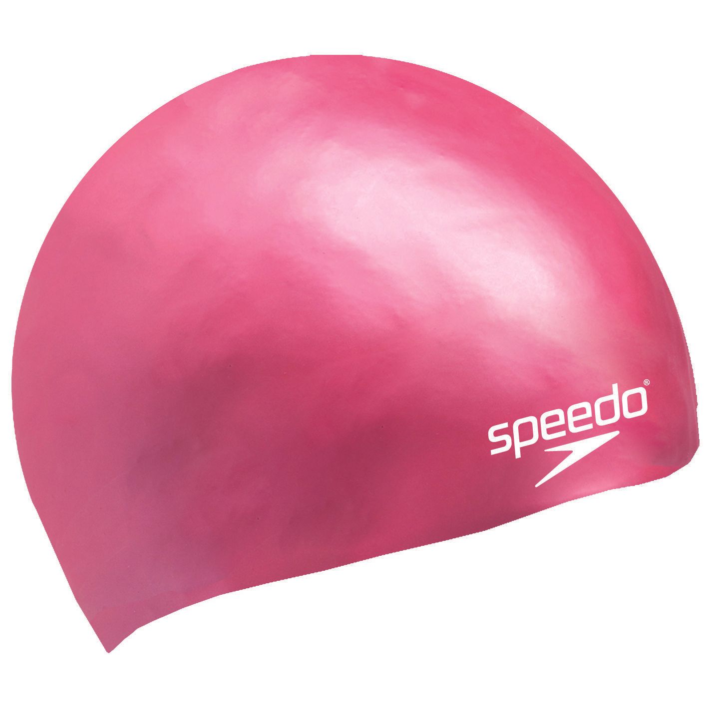  Speedo - Nón Bơi Trẻ Em Plain Moulded Silicone Junior (Hồng) Chống Thấm Nước 