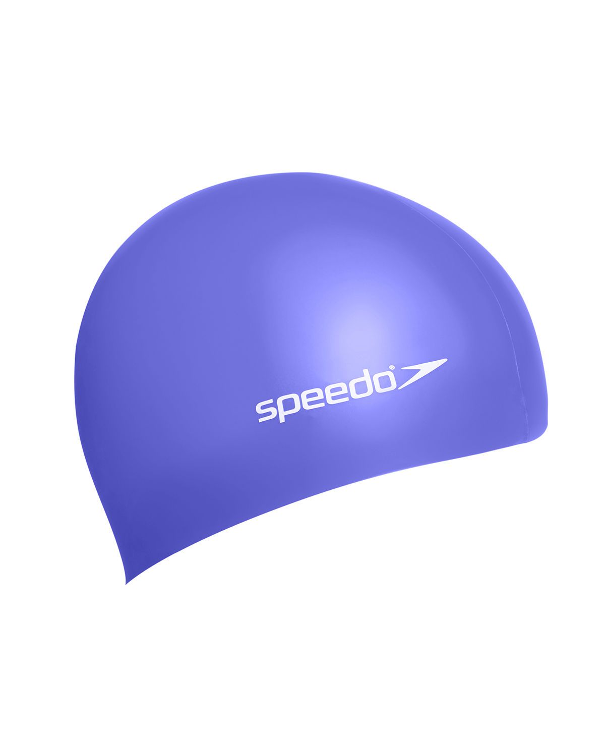 Speedo - Nón Bơi Người Lớn Plain Moulded Silicone (Purple) Chống Thấm Nước 