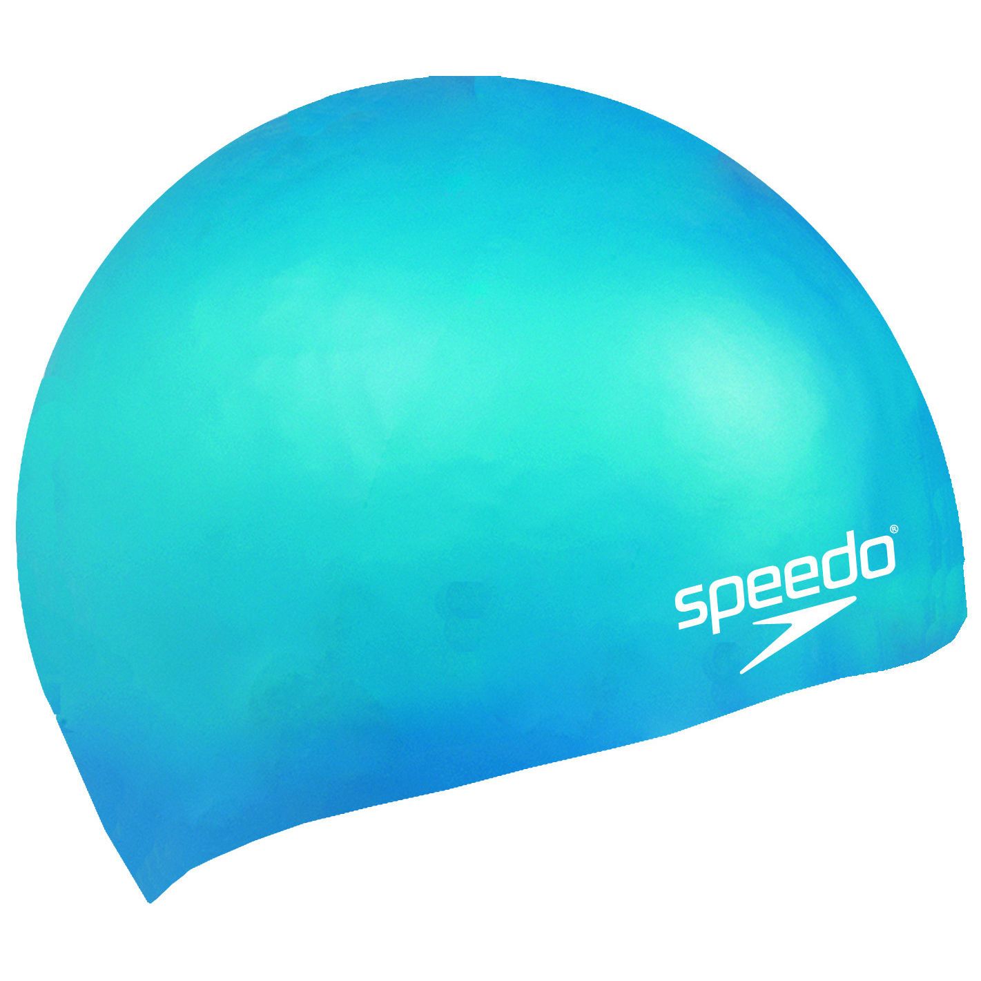  Speedo - Nón Bơi Trẻ Em Plain Moulded Silicone Junior (Xanh Biển) Chống Thấm Nước 