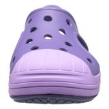  Crocs - Giày xăng đan trẻ em Unisex Bump It Sandal K Blue Violet Iris 202610-5N4 (Tím) 