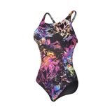  Speedo - Monokini Nữ Endurance+ Digital Allover Leaderback (Black/Pink) 