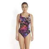  Speedo - Monokini Nữ Endurance+ Digital Allover Leaderback (Black/Pink) 