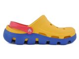  Crocs - Duet Sport Giày Lười Clog Canary/Cerulean Blue Nam/Nữ Unisex 