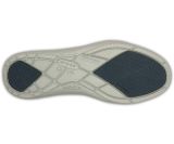  Crocs - Walu II Canvas Giày Loafer W Navy/Silver Nữ 