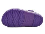  Crocs - Giày Lười Trẻ Em Unisex Lights Clog PS Neon Purple/White (Tím) 