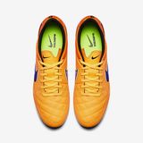  Nike - Giày bóng đá nam Tiempo Genio Leather FG 631282-858 (Cam) 