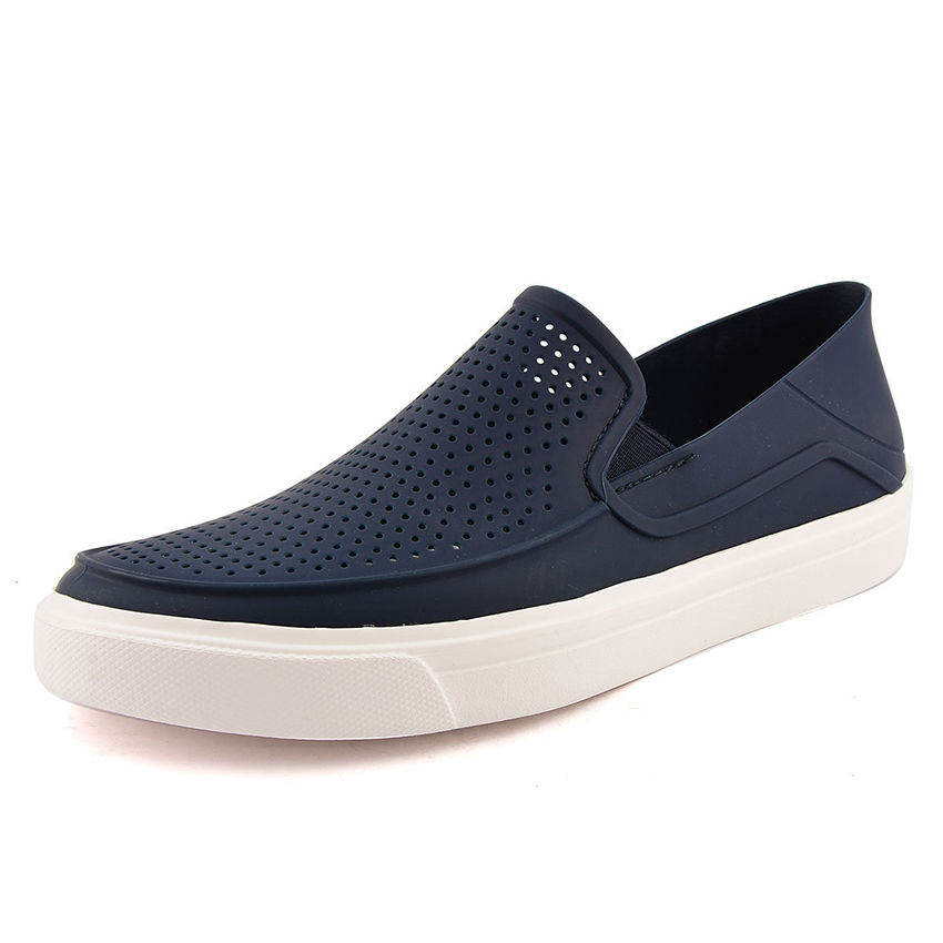 Crocs - Giày lười nam CitiLane Slip-on M Navy White 202363-462 (Xanh x –  iCART VIET NAM