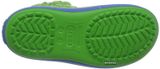 Crocs - Winter Puff Giày Cổ Cao Boot Lime/Sea Blue Bé Trai 