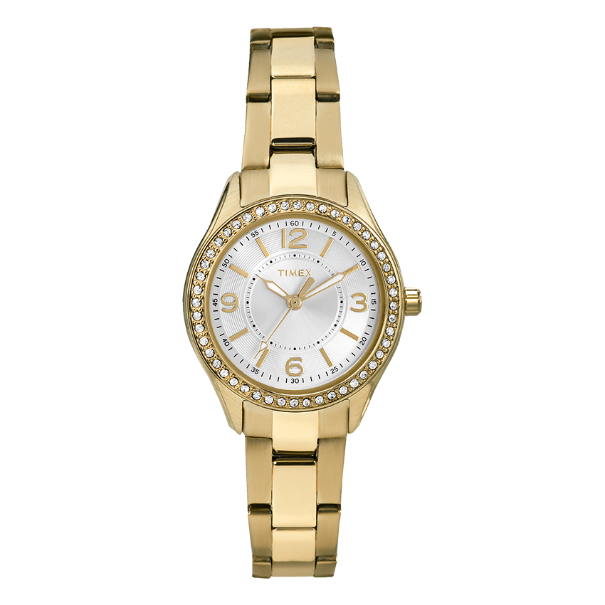  Timex - Đồng Hồ Thời Trang Nữ Dây kim loại  TW2P80100 (Vàng) 