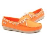  Crocs - Giày Lười Nữ Wrap ColorLite Loafer  15753-894 (Cam) 