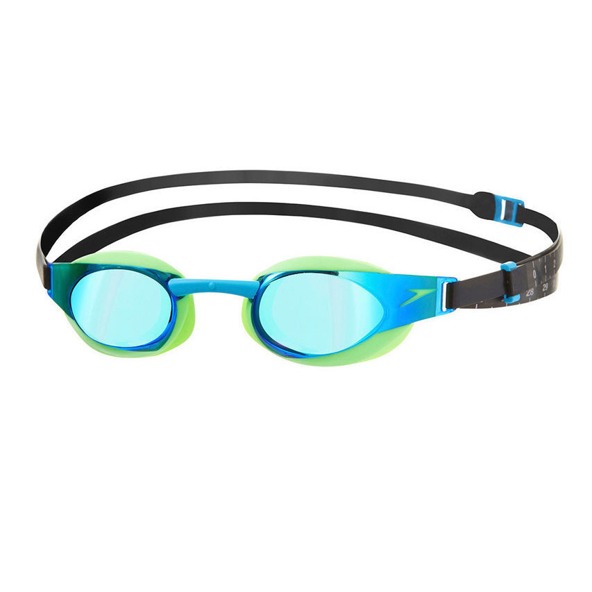  Speedo - Kính Bơi Unisex Fastskin3 Elite Mirror (ASIA FIT) Green/blue 