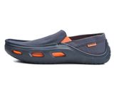  Crocs - Tideline Sport Canvas Giày Lười M Navy/Cosmic Orange Nam 
