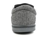  Crocs - Giày Lười Nam NorlinHerringboneSliponM Black/Charcoal (Đen Xám) 