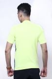  Nike - Áo Thun Thể Thao Nam DRI - FIT Phối Họa Tiết (Xanh Dương Phối Xanh Neon) 