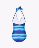  Speedo - Monokini Nữ 8-10389A801 Gradient Stripe Core Halterneck Allover 