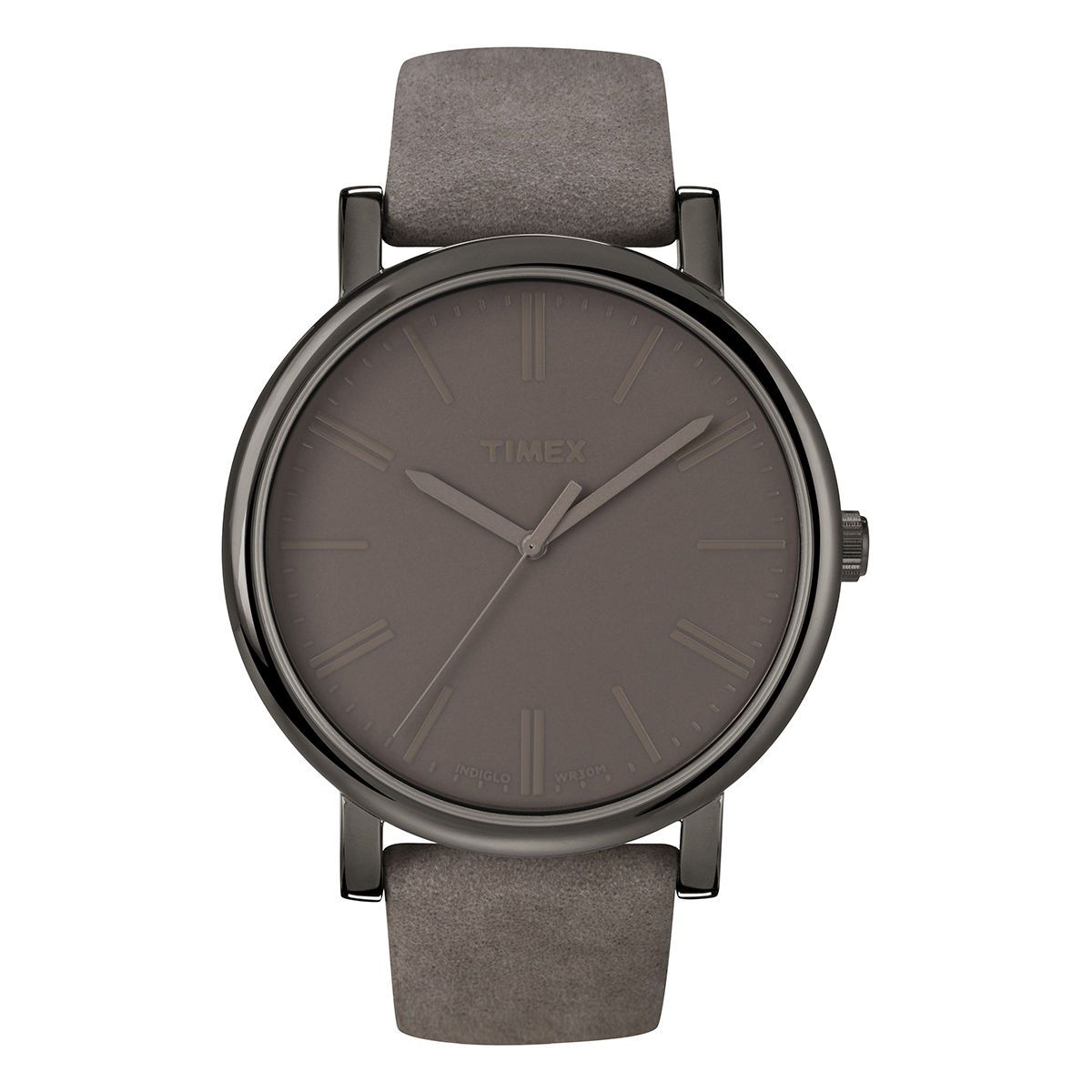  Timex - Đồng Hồ Thời Trang Nam Dây Da Originals Classic (Xám) 