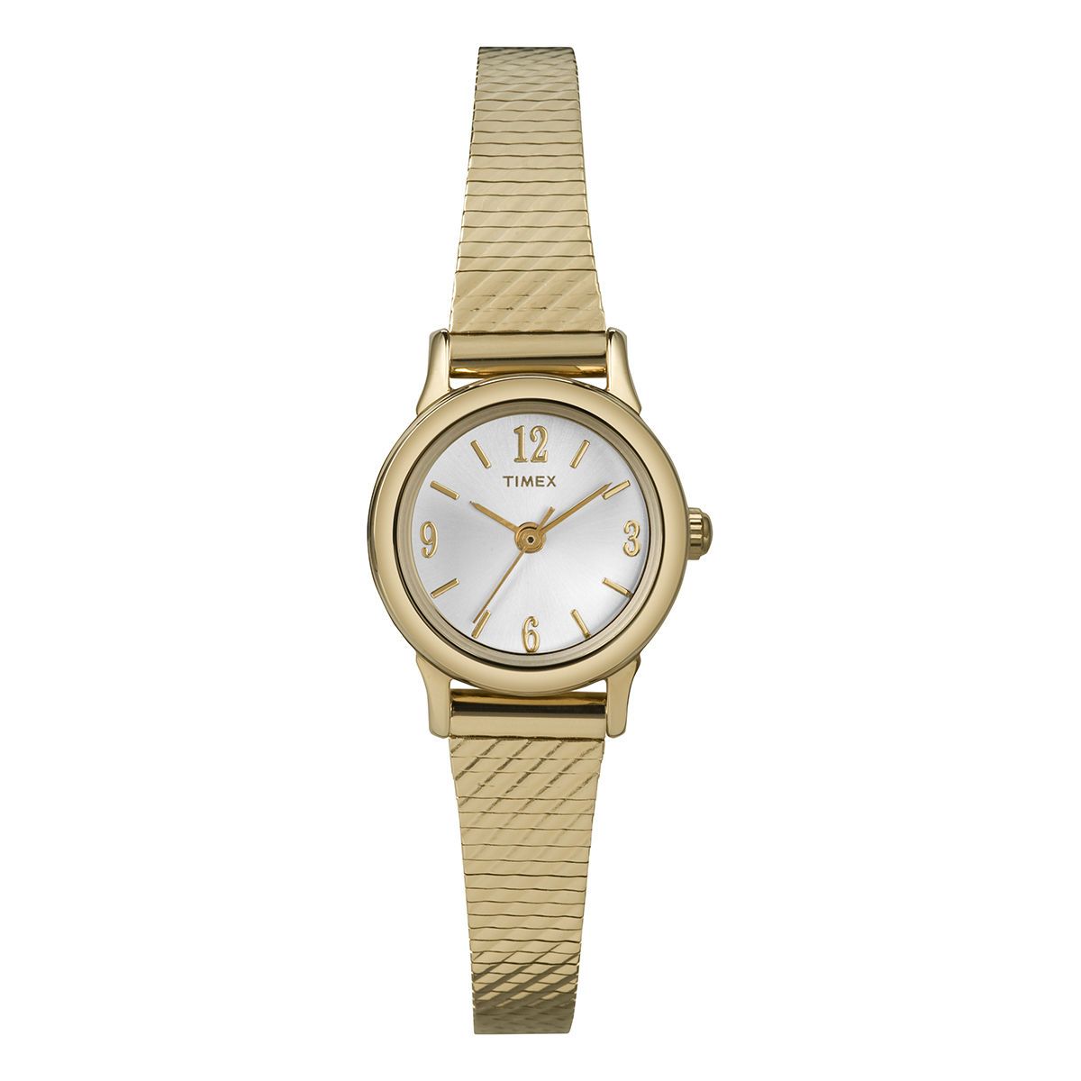  Timex - Đồng Hồ Thời Trang Nữ Dây Kim Loại Elevated Classic Gold Stainless-Steel (Vàng) 