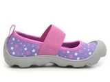  Crocs - Giày Lười Bé Gái Duet BusyDay Galactic MJ PS Blue Violet/Light Grey (Tím) 