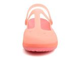  Crocs - Giày Lười Nữ Carlie Mary Jane Melon/Coral (Hồng Cam) 