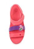  Xăng đan bé gái Crocs Keeley Springtime Sandal PS Coral/Amethyst 202614-6MN (Hồng ) 