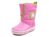  Crocs - CrocsLights Gust Giày Cổ Cao Boot PS Party Pink/Volt Green Bé Trai / Bé Gái 