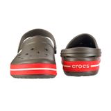  Crocs - CROCBAND Unisex PEWTER/RED Nam/Nữ Unisex 