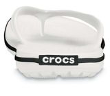  Crocs - CROCBAND Dép Tông Flip Unisex WHITE Nam/Nữ Unisex 