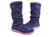 Crocs - Adela Suede Giày Cổ Cao Boot W-Nautical Navy/Party Pink Nữ