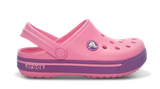  Crocs - Crocband II.5 Giày Lười Clog Kids Pink Lemonade/DHA Bé Trai / Bé Gái 