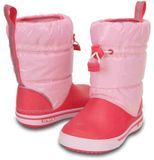  Crocs - Crocband Iri Gust Giày Cổ Cao Boot Ballerina Pink/Poppy Bé Trai 