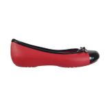  Crocs - COBBLER BALLET Giày Búp Bê Flat TRUE RED/BLACK Nữ 