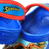  Crocs - CC Superman Giày Lười Clog B Seablue/Red Bé Trai 