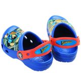  Crocs - CC Superman Giày Lười Clog B Seablue/Red Bé Trai 