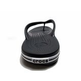  Crocs - Dép Nam/Nữ Unisex Crocband LoPro Flip-Black (Đen) 