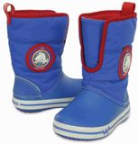  Crocs - CrocsLights Gust Giày Cổ Cao Boot PS Varsity Blue/White Bé Trai / Bé Gái 