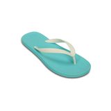  Crocs - Dép Tông Nam/Nữ Unisex Chawaii Flip 15963-1AI (Xanh Ngọc-Trắng) 
